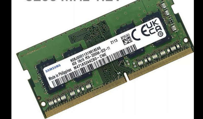 Samsung 4GB DDR4 2666Mhz RAM Memory for Laptops, Sodimm