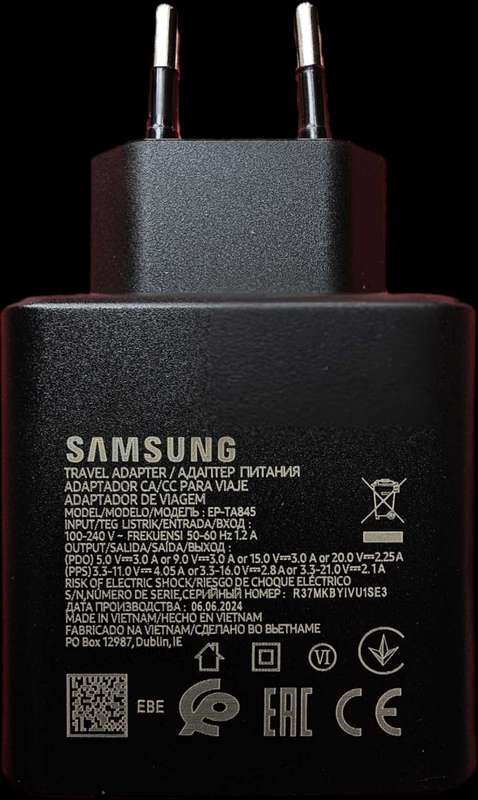 Samsung 45W USB-C - Super Fast Original Charger