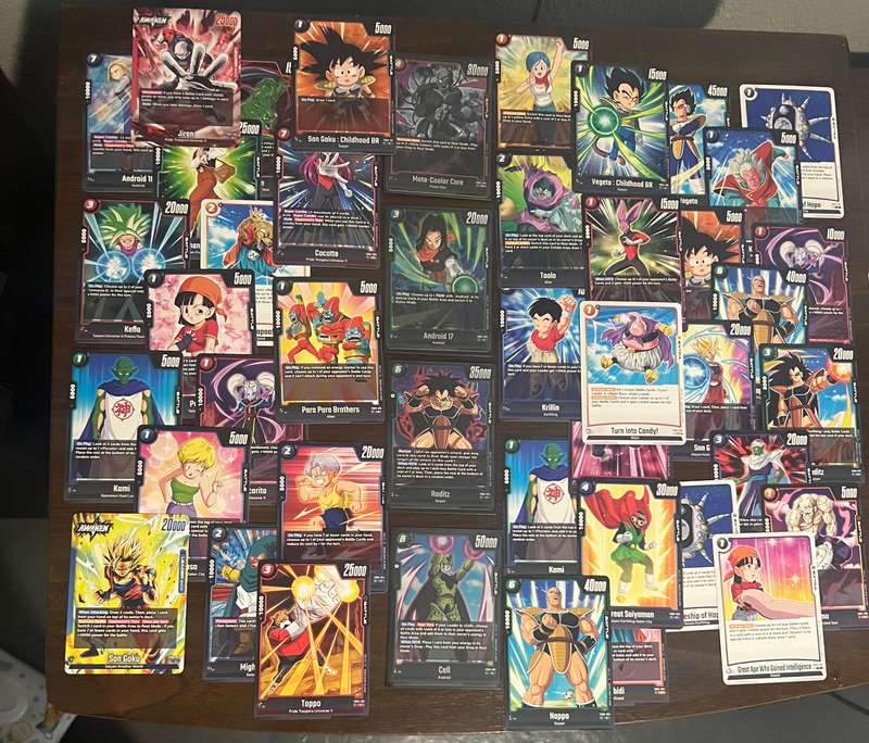 Dragon Ball Z Trading card bundle