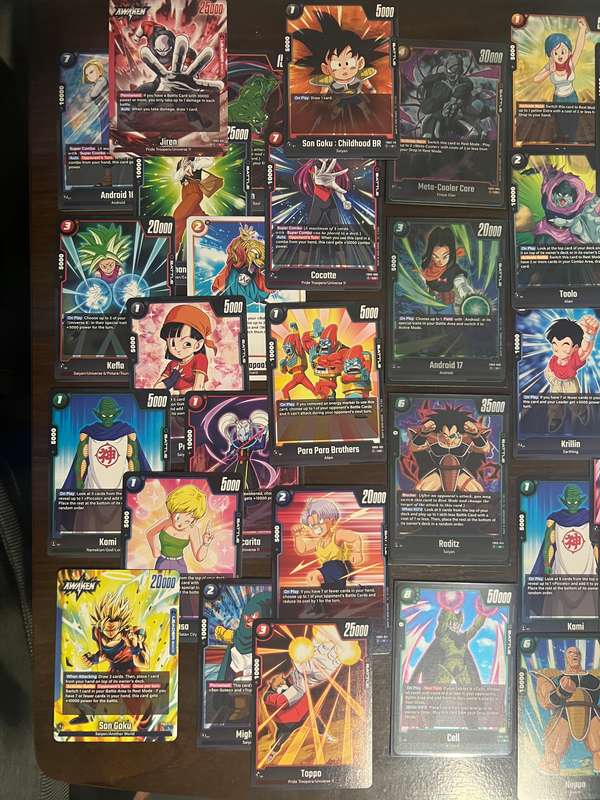Dragon Ball Z Trading card bundle