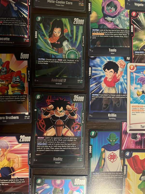 Dragon Ball Z Trading card bundle