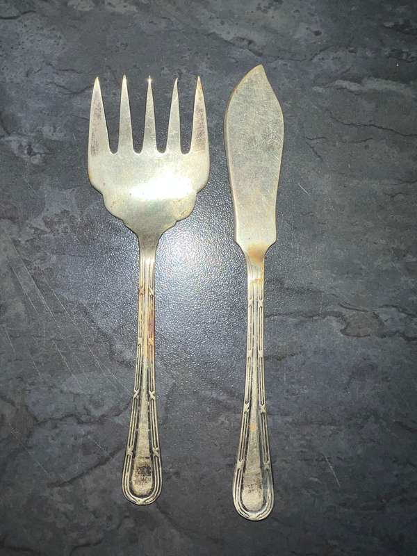 Vintage Fork And Knife set