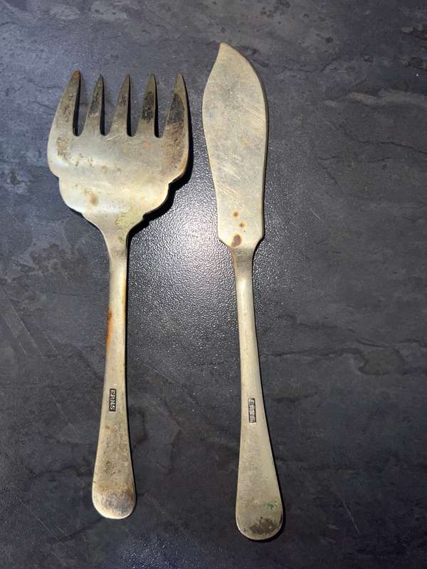 Vintage Fork And Knife set
