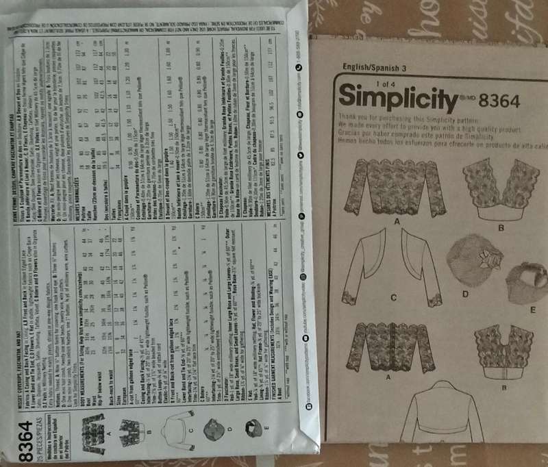 Simplitcity 8364 Size 6-14 Uncut Factory Folded Sewing Pattern