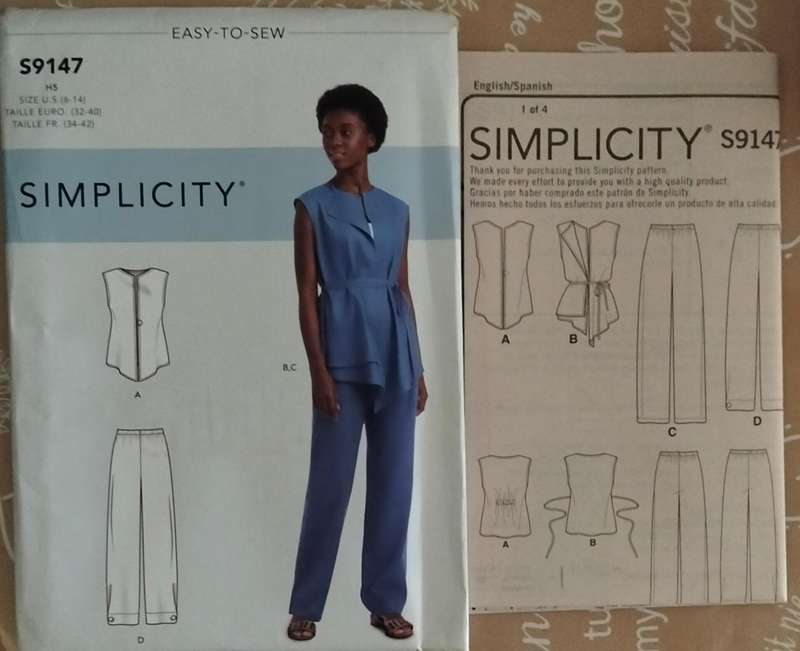 Simplitcity S9147 Size 6-14 Uncut Factory Folded Sewing Pattern