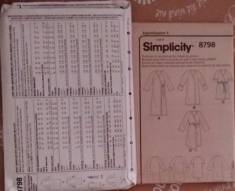Simplitcity 8798 Size 6-14 Uncut Factory Folded Sewing Pattern