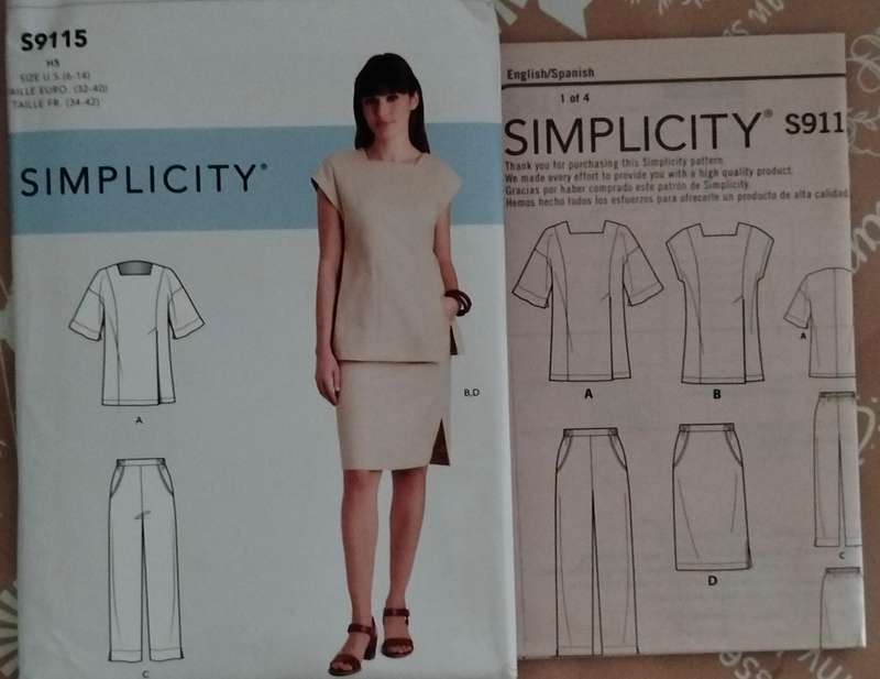Simplitcity S9115 Size 6-14 Uncut Factory Folded Sewing Pattern