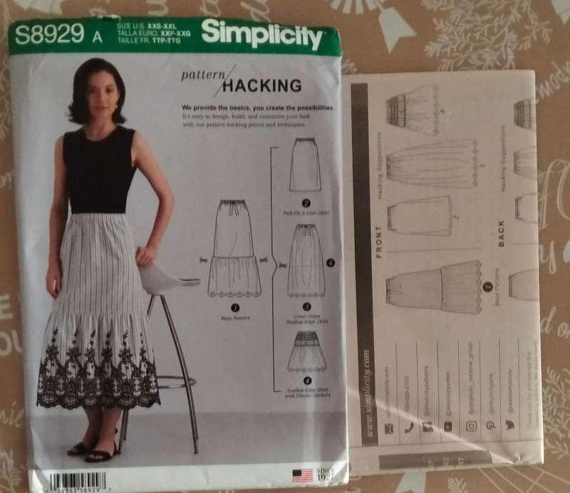Simplitcity S8929 Size XXS-XXL Uncut Factory Folded Sewing Pattern