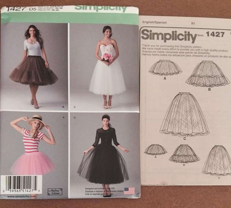 Simplicity 1427 Size 6-12 Uncut Factory Folded Sewing Pattern