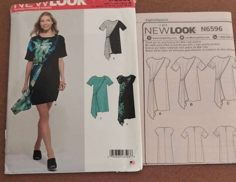 New Look N6596 Size XS-XL Uncut Factory Folded Sewing Pattern