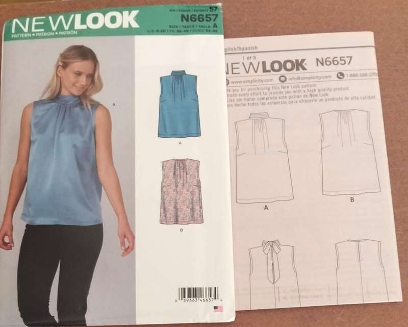 New Look N6657 Size  8-20 Uncut Factory Folded Sewing Pattern