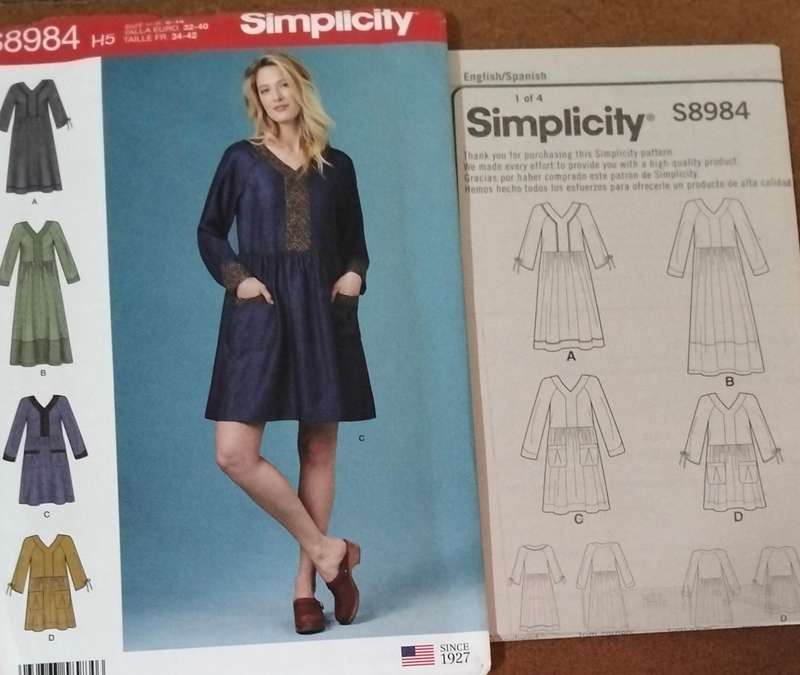 Simplitcity 8984 Size  6-14 Uncut Factory Folded Sewing Pattern