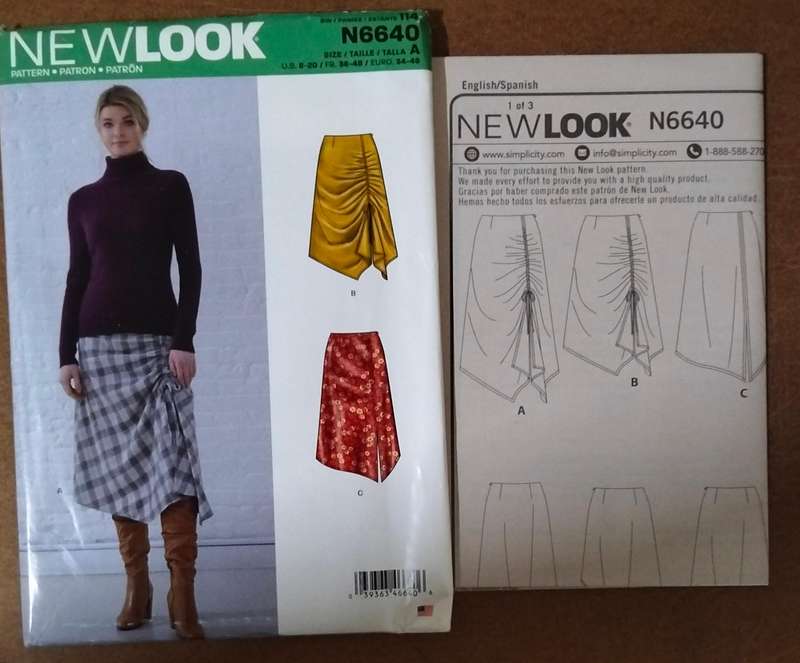 New Look N6640 Size 8-20 Uncut Factory Folded Sewing Pattern