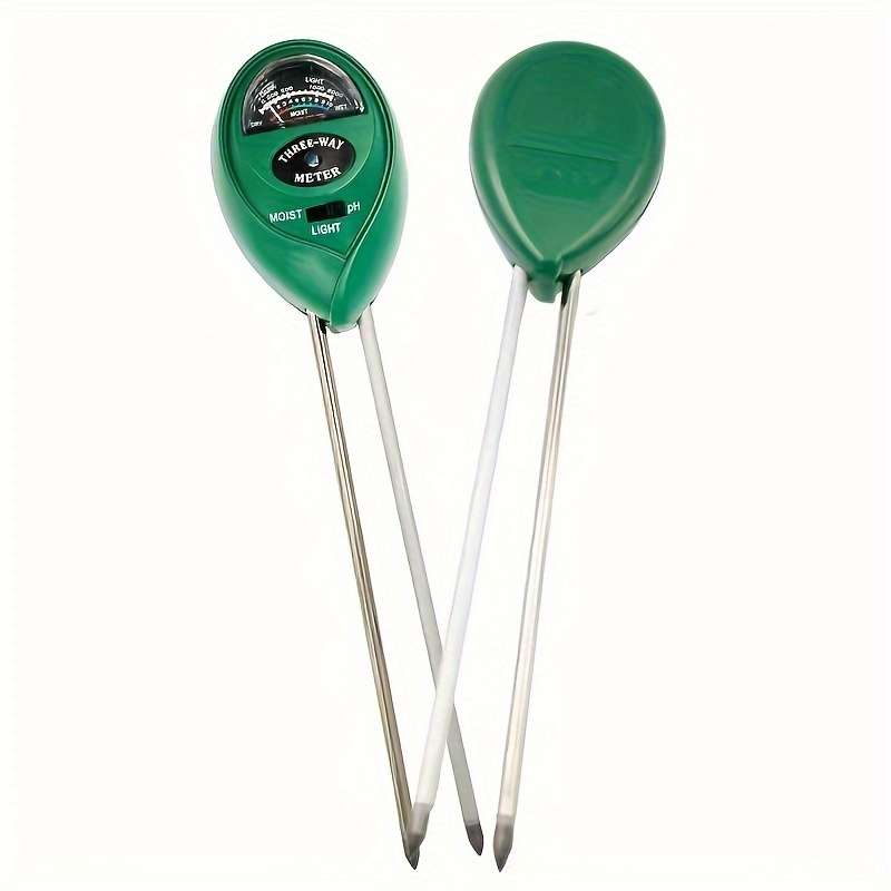 1-Piece Portable 3-In-1 Ph Meter Soil Tester For Testing Soil/Flowers/Lawn/Vegetables