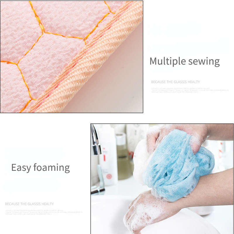 3 Pieces Exfoliating Bath Towel Set Body Cleansing Towel Soft Bath Glove