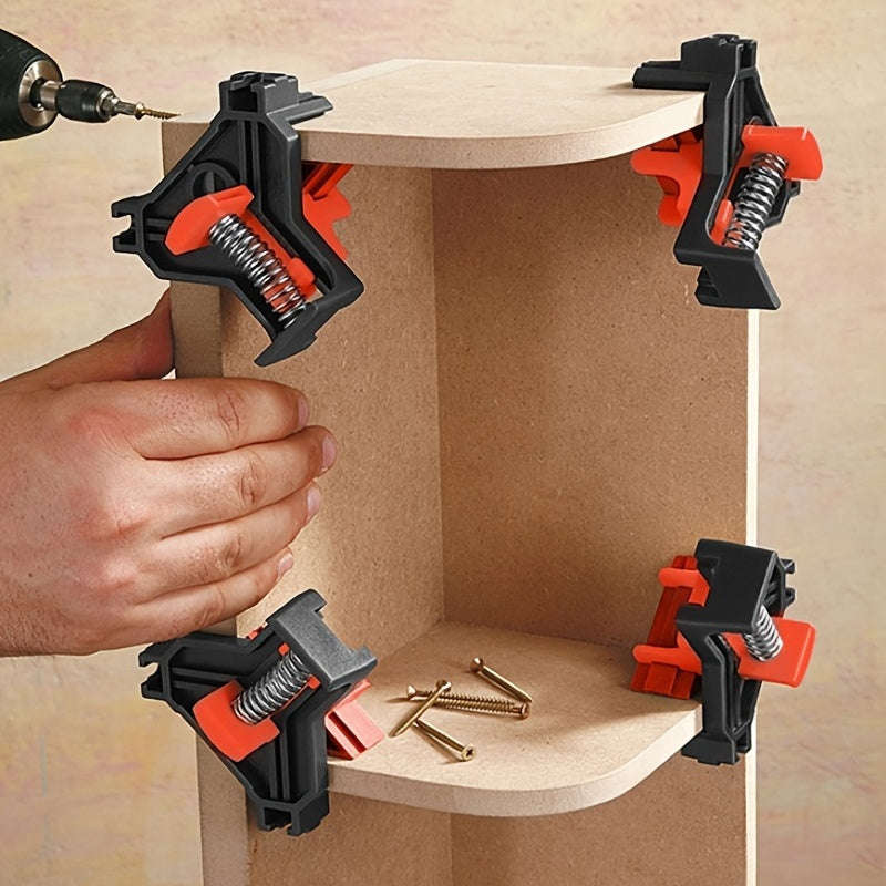 1 Pcs Easy Clip Plastic Angle Clamps  90° Framing Woodworking Brackets For Diy And Professional Use