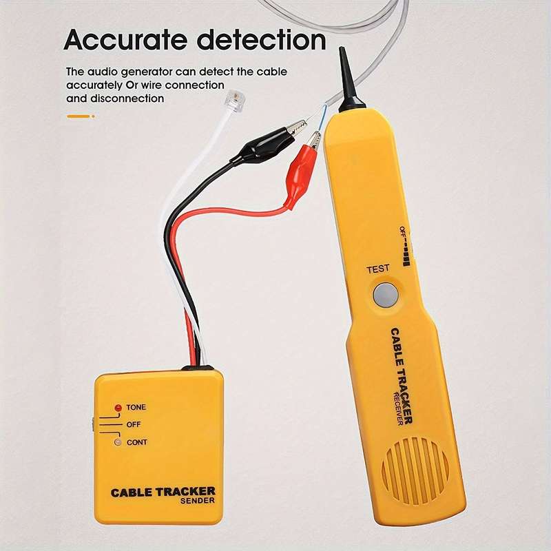 Line Tracer Cable Finder Tone Generator Probe Tracer Anti-Interference Multi-Finder Tone Transmit
