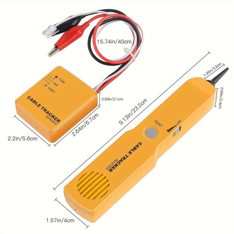 Line Tracer Cable Finder Tone Generator Probe Tracer Anti-Interference Multi-Finder Tone Transmit