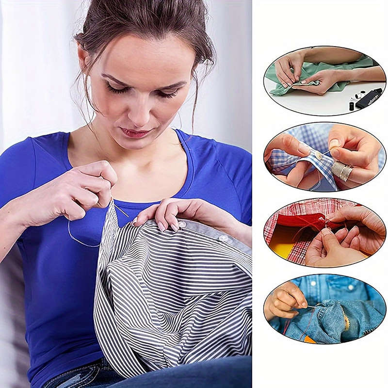 Multi-Purpose Sewing Kit Portable Complete Sewing and Repairing Set with Thread