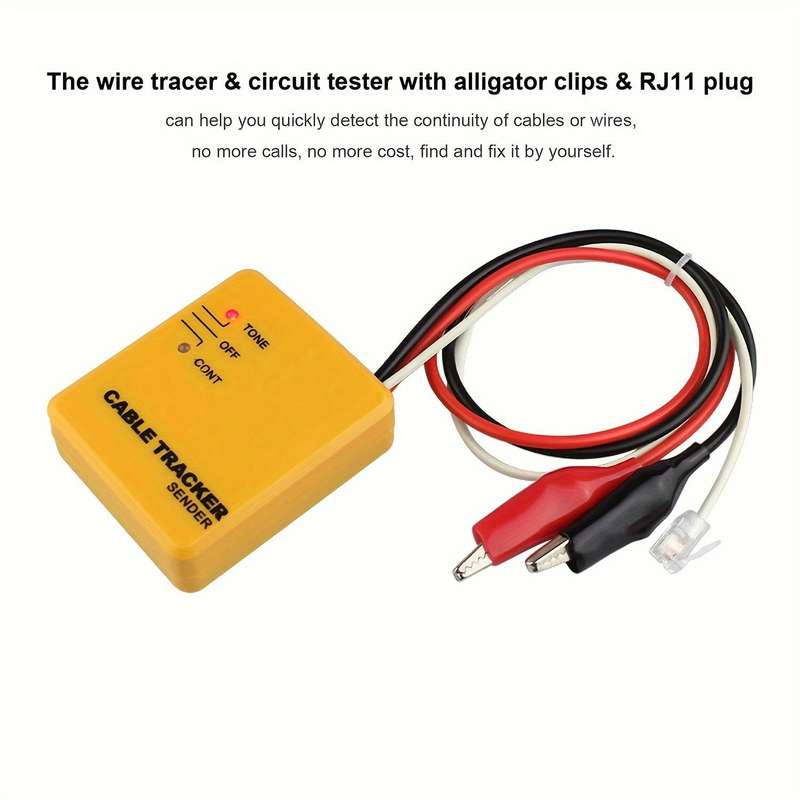 Line Tracer Cable Finder Tone Generator Probe Tracer Anti-Interference Multi-Finder Tone Transmit