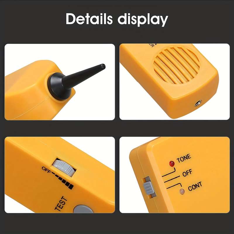 Line Tracer Cable Finder Tone Generator Probe Tracer Anti-Interference Multi-Finder Tone Transmit