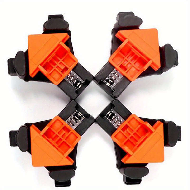 1 Pcs Easy Clip Plastic Angle Clamps  90° Framing Woodworking Brackets For Diy And Professional Use