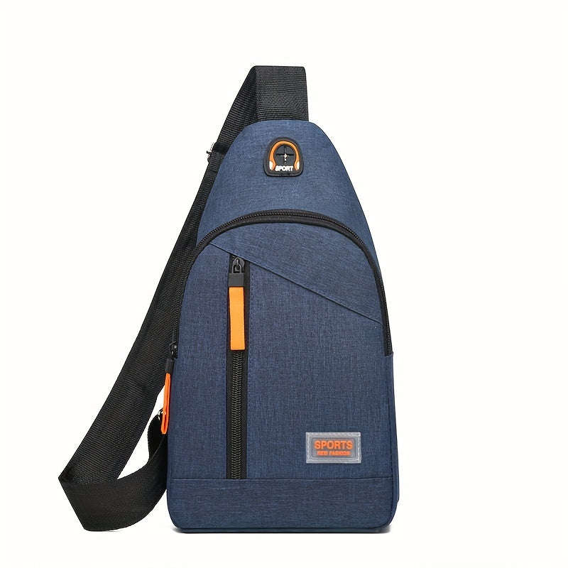 New style chest bag men's fashion trend front line large capacity single back messenger casual men's