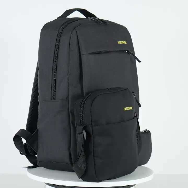 2 Piece Travel Laptop Backpack Set Durable Computer Bag
