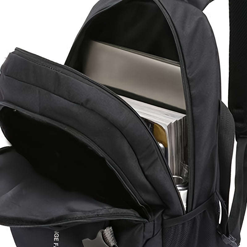 3 Small Men's New Nylon Leisure Bag Large Capacity Travel Computer Backpack Waterproof Weight Loss B