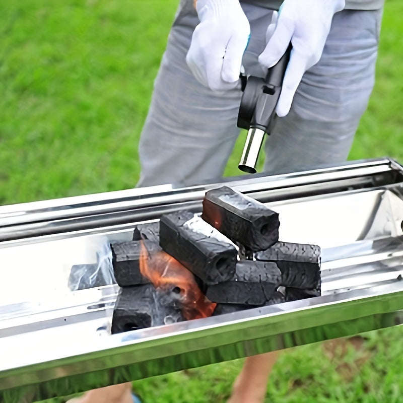 Portable Hand Blower For Bbq Camping And Fire-Building Efficient And Easy-To-Use Stove Accessory