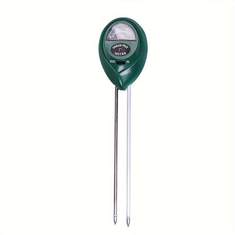 1-Piece Portable 3-In-1 Ph Meter Soil Tester For Testing Soil/Flowers/Lawn/Vegetables