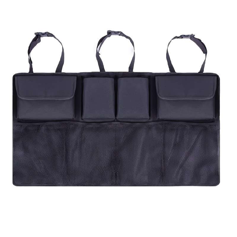 Spacious Oxford Cloth Car Trunk Storage Bag - Durable Hanging Bag For Organized Car Storage - Easy A