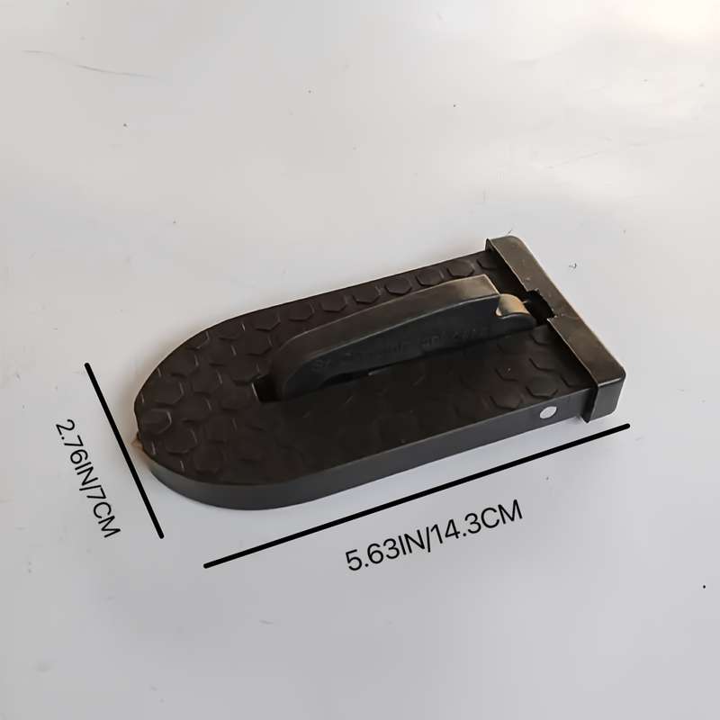 1 Piece Foldable Door Roof Rack - Quick Folding Design With Safety Grip And Emergency Glass Breaker
