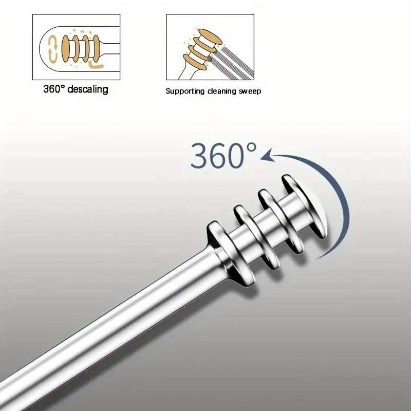 6-Piece Stainless Steel Ear Wax Removal Kit  Gentle And Effective Cleaning Tools