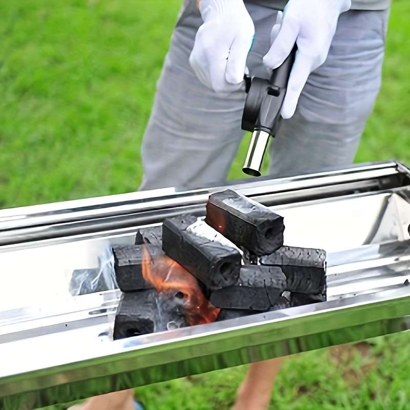 Portable Hand Blower For Bbq Camping And Fire-Building Efficient And Easy-To-Use Stove Accessory