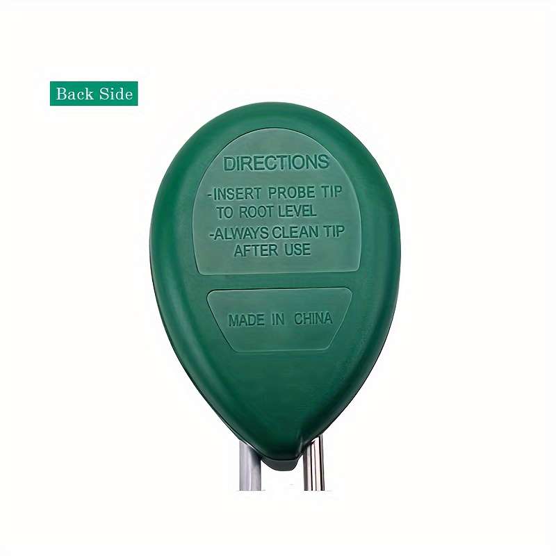 1-Piece Portable 3-In-1 Ph Meter Soil Tester For Testing Soil/Flowers/Lawn/Vegetables