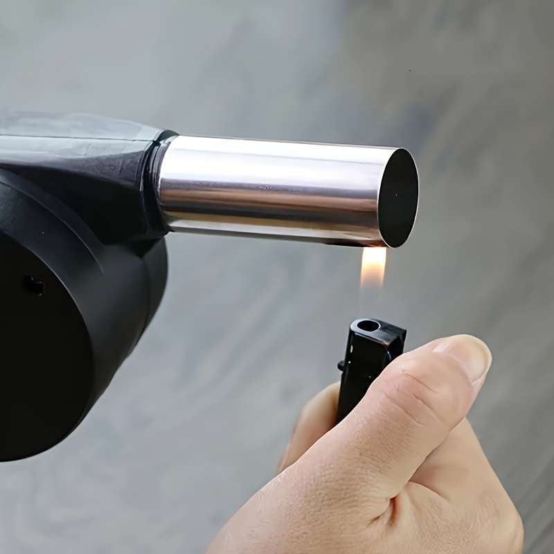 Portable Hand Blower For Bbq Camping And Fire-Building Efficient And Easy-To-Use Stove Accessory