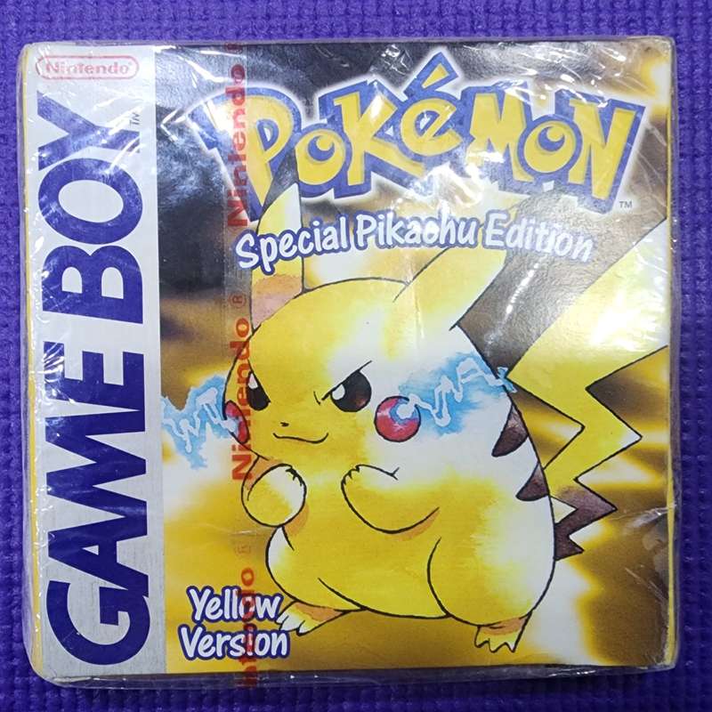 Pokémon Yellow Version Special Pikachu Edition (Nintendo Game Boy, 1999) - Sealed Unopened Original