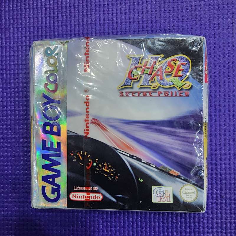 GBC Chase H.Q. Secret Police, New & Nintendo Factory Sealed - Never Opened
