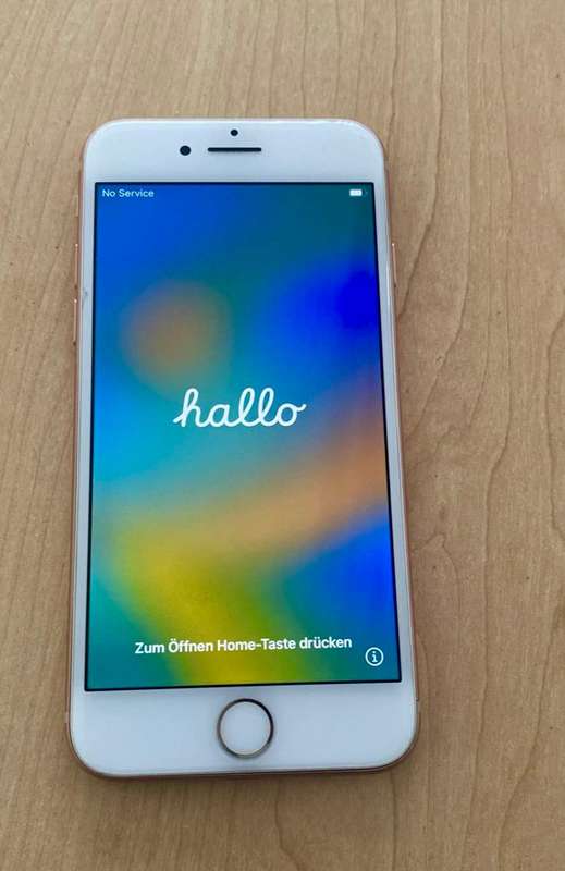 Apple iPhone 8 256GB gold battery 73% (good condition with charging cable)