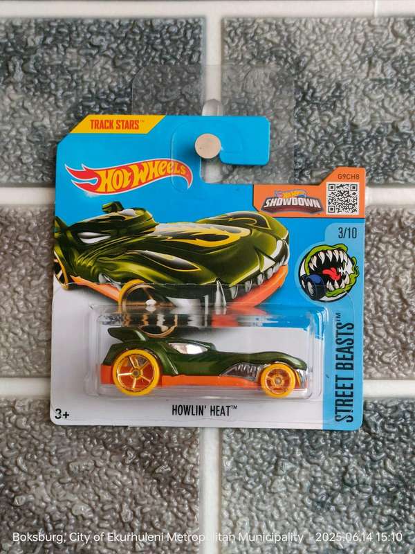 Hot Wheels - Howlin Heat 3/10 Treasure Hunt