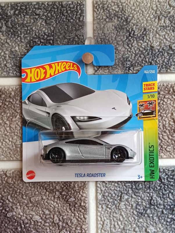 Hot Wheels - Tesla Roadster 1/10