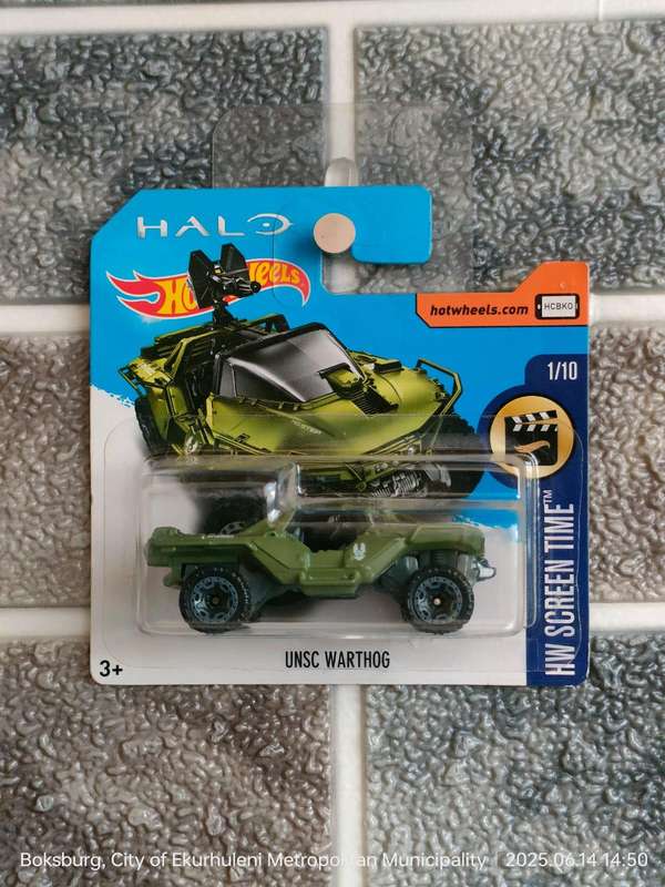 Hot Wheels - UNSC Warthog Halo 1/10 Screen Time