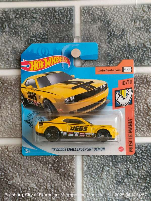 Hot Wheels - 18 Dodge Challenger SRT Demon 10/10