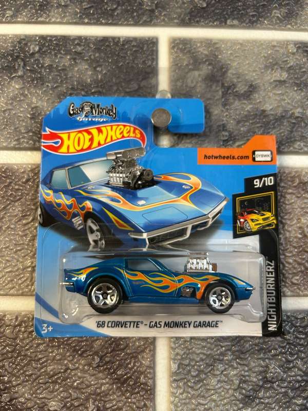 Hot Wheels - '68 Corvette'- Gas Monkey Garage'9-10