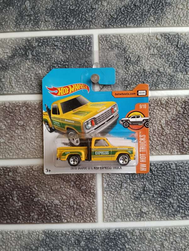 Hot Wheels Dodge Lil Red Express Truck 9/10