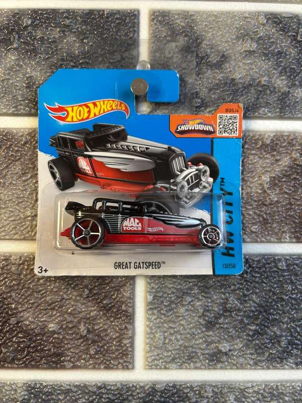 Hot Wheels Great Gatspeed 13/250 Card Creased