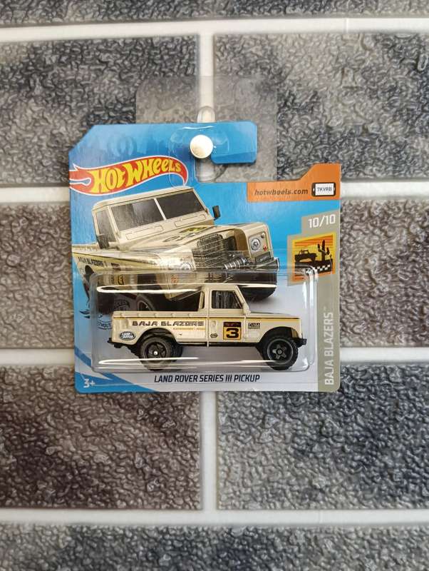 Hot Wheels Land Rover Series III Pickup 10/10