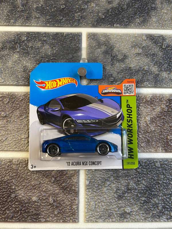 Hot Wheels 12 Acura NSX Concept 191/250