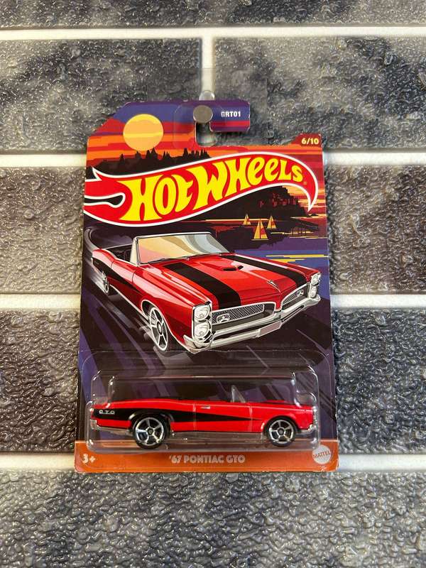 Hot Wheels 67 Pontiac GTO 6/10